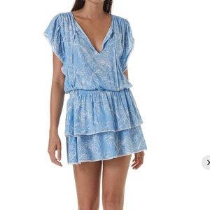 Melissa Odabash Keri cover up in palm